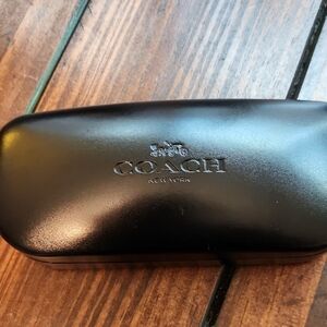 Coach Black Eyeglass or Sunglass Case